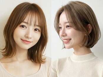 シエル 天神店(CIEL)の写真/【明るい白髪染め】白髪が気になり始めた。でも、まだ暗くしたくない。そんな30代~40代前半の大人女性へ。