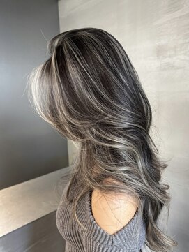 トゥイン 八王子(TWIN) ハイライトデザインカラーブリーチダブルカラー白髪ぼかし八王子