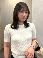 リタ(Lita.)&nbsp;顔周りレイヤー/ニュアンスくびれミディアム/清楚【新保/青江】