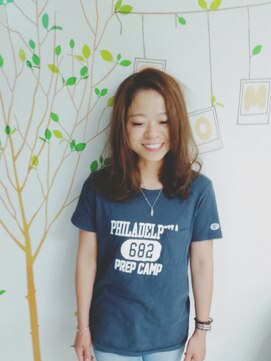 トモズヘアデザイン(Tomo's Hair Design) 【tomos】カジュアルロブ ゆるボサ 担当naoya@