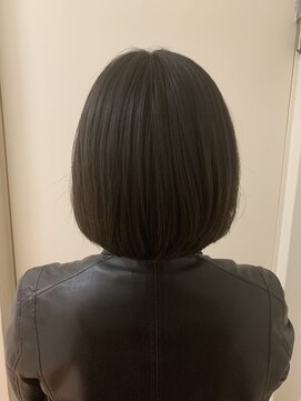 パティオン(PATIONN) 襟足を跳ねにくいように!!まとまりやすいボブスタイルです!!