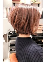 ミッシェル アフロート(michelle afloat) 20代30代40代50代Cカーブカット前下がりこなれレイヤーボブ