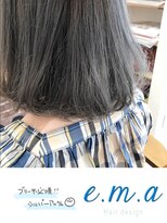 エマヘアデザイン(e.m.a Hair design) シルバーアッシュ