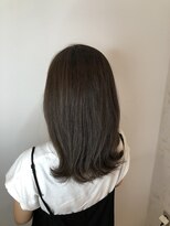 ジーナ 銀座中央通り(Zina)&nbsp;【Zina　銀座中央通り】イメチェン耳かけ×フォギーベージュ