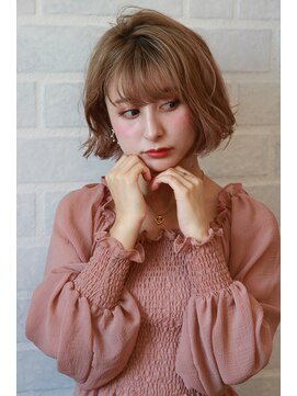 ブリーチ ラボ エーアイ 原宿店(BLEACH LABO Ai) 20代30代40代50代 色っぽふんわりロングの重軽ウェーブヘア♪