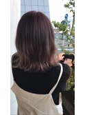 ブリーチ履歴ありラベンダーカラー×20代トレンド女子