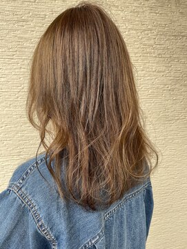 ジップ 浜田店(zip) ミルクティーベージュカラー×３０代愛されレイヤー