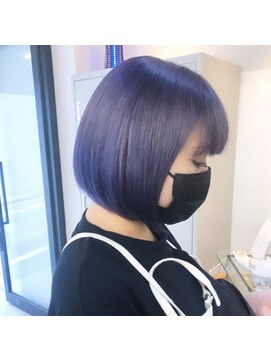 フラム 渋谷(flamme) 色落ちまで綺麗な◇ブルーラベンダー◇