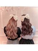 【ヘアセット】プリンセスハーフアップ♪