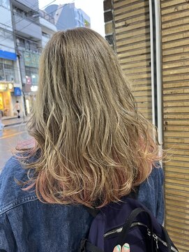 エディ(eddie) 【eddie】インナーカラーピンク