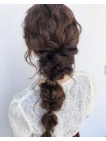 miura★  編み下ろしパーティーヘアセット
