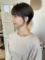 ヘアメイク シンズ レインボー(Hair Make SHIN'S RAINBOW)&nbsp;ショートボブ/大人巻き/ぷつっとボブ/ナチュラルモード/高松