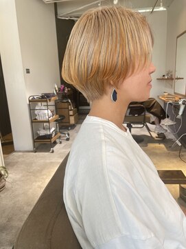 ニコリ(nicoli) 【nicoli】シアベージュ × オレンジ