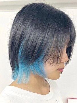 ウィコ 新宿(WICO) インナートロピカルブルー[新宿駅/モード/ダブルカラー]