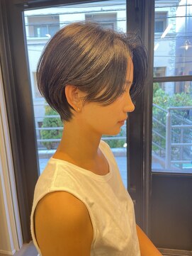 サンド 表参道(sand) ショートボブパーマ20代30代40代イヤリングカラー大人可愛い