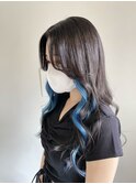 フェイスフレーミングブルー