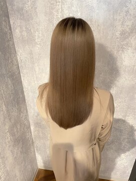 ジーナ 本八幡(Zina) 大人かわいい20代30代40代小顔ショコラベージュ　Zina本八幡