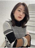 ”重ためレイヤー×ヴァイオレットベージュ” なかもと はな
