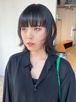 アイティーバイアルバム 下北沢店(IT by ALBUM)&nbsp;ウルフレイヤー_レッドブラウンハッシュカット_ba475911