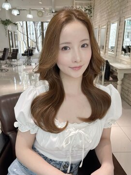 フォルテ 表参道店(FORTE) 【フォルテ千鶴】丸顔カバー美髪エアリーロング