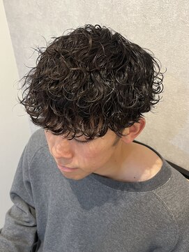 エトワールプラス 熊本 波巻きパーマ メンズマッシュ メンズパーマ ツーブロック