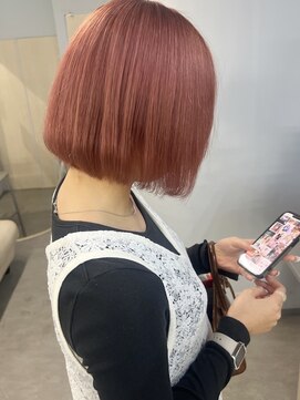 エフカード(F-card) ピンク×ボブ