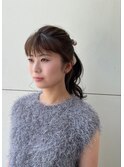 爽やかポニーテール♪