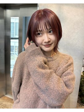 ディッセンバー 渋谷(December) ピンクベージュ/ピンクカラー/ベージュ/ブリーチカラー