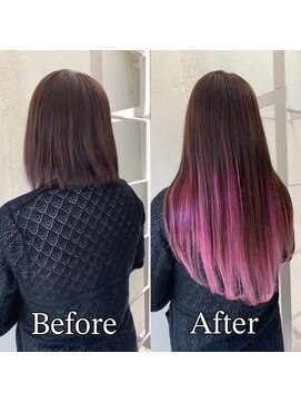 ファボ 心斎橋アメ村店(Fav) 《シールエクステ》Shocking pink