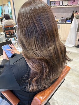 リモア(limore) 艶髪ロング/マロンベージュ/宮守加奈