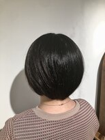 ヘアーポケット 恵比寿(hair pocket)&nbsp;まとまる艶感ボブ/髪質改善/透明感カラー/小顔カット/30代/40代