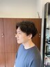 炭酸カット＋波巻きパーマ　￥１２０００→￥１００００