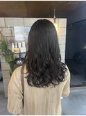 コテ巻風パーマ