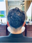 【40代 男性】ロンドンツーブロパーマ（大宮/バーバー）