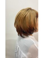 ヘアーアンドメイクアップモパ&nbsp;キツネカラー