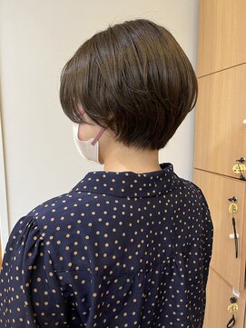 モリオ フロム ロンドン 成増店 【morio成増/宇佐美】可愛いさUP◎丸みショートボブ