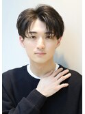 ナチュラルショートセンターパート