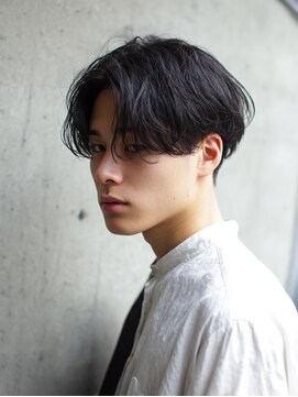 キャンバス バイ ネオリーブ 横浜西口(Canvas by neo.) マッシュ/スパイラル/センターパート/ニュアンスパーマ/横浜