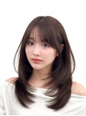 くびれレイヤー/顔まわりカット/くびれ巻き/レイヤーカット