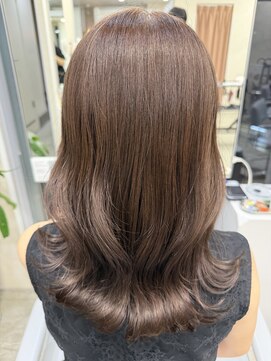 ユニック コウベ(unique KOBE) 髪質改善カラー×モカブラウン