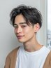 メンズカット+ニュアンスパーマ+頭皮ケア ￥10500 [上尾駅/MEN'S]