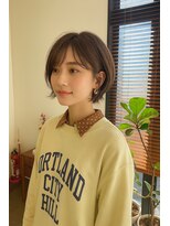 コポル(Copol) まわりと差がつく小顔ショート×ヘーゼルベージュ