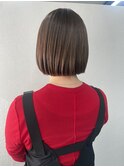 カット×艶カラー(髪質改善カラー)×髪質改善トリートメント