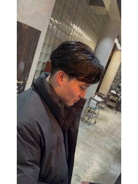 シフト メンズ オンリー サロン 薬院店(SHIFT Men's only salon) 毛流れセンターパート