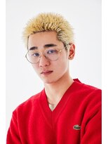 デン 仙台店(DEN)&nbsp;仙台メンズカット　ハイトーンスパイキーショート