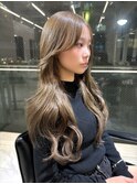 Olive beige/オリーブベージュ エクステ80本