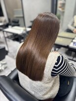 ソヨン 平塚店(SOYON) 髪質改善ストレート×縮毛矯正|ツヤ感ロングヘア【平塚】