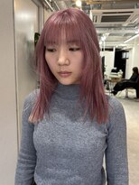 ジェスター 烏丸御池店(JESTER)&nbsp;〈suzuno〉顔周りレイヤー×pail pink