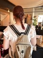 スワッグ(swag) ワンカラーで作る夏や秋にオススメのオレンジベージュです!