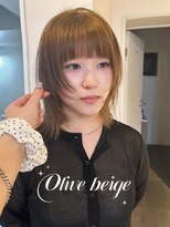 ゾーイ ダイミョウ 天神大名(ZOEY daimyo)&nbsp;ブリーチなしw colorでつくる透明感ベージュ
